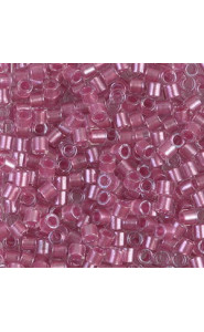 Miyuki delica beads 8/0 - Sparkling rose lined crystal DBL-902